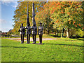 TL4545 : Imperial War Museum Duxford, The United States Honor Guard by David Dixon