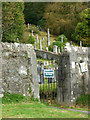 NS1682 : St Munn's Parish Church graveyard by Thomas Nugent