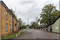 TL4546 : Entrance to Duxford Airfield  by Ian Capper