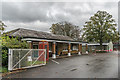 TL4546 : Entrance to Duxford Airfield  by Ian Capper