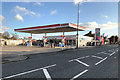 SD5604 : Esso Filling Station on Warrington Road, Wigan by David Dixon