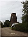 TG4210 : Former Windmill on Mill Lane, Stokesby by Ian S