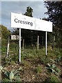 TL7720 : Cressing Railway Station sign by Geographer