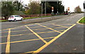 ST1580 : Yellow grid on the A470 Northern Avenue, Cardiff by Jaggery