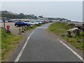 SH9178 : Car park at Llanddulas Beach by Mat Fascione