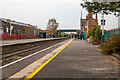 SJ5177 : The platforms at Frodsham railway station in Cheshire by Garry Cornes