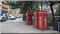 TQ3082 : Telephone call boxes, London by Rossographer