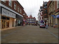 SJ3350 : High Street Wrexham by Paul Gillett