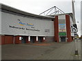 SJ3250 : Racecourse ground - Wrexham FC by Paul Gillett