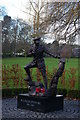 SJ2829 : Oswestry: Wilfred Owen memorial, Cae Glas Park by Christopher Hilton