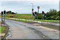 NS2842 : Pedestrian-controlled Traffic Lights on the A78 at Stevenston by David Dixon