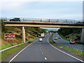 NS2743 : Bridge over the Three Towns Bypass near Stevenston by David Dixon