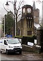 SO2508 : Grade II Listed War Memorial Clock Tower, Blaenavon by Jaggery