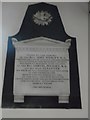 SE7803 : Memorial Tablet inside Wesley Memorial Methodist Chapel, Epworth by David Hillas