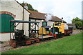 ST3432 : Westonzoyland Pumping Station - narrow gauge railway by Chris Allen