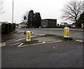 ST3090 : Pedestrian refuge at the eastern end of Westfield Drive, Malpas, Newport by Jaggery