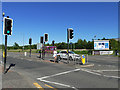 NS9080 : Toucan crossing on Falkirk Road by Stephen Craven