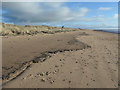 NX9255 : Mud and sand, Mersehead beach by Christine Johnstone