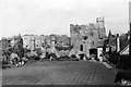 SS0697 : Manorbier Castle, 1954  2 by David M Murray-Rust