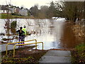 H4772 : Flooded path, Cranny by Kenneth  Allen