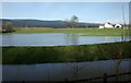 NS6674 : Flooded field by Richard Sutcliffe