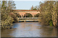 TQ1656 : River Mole in flood by Ian Capper