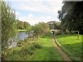 NT5334 : Borders  Abbeys  Way  following  River  Tweed by Martin Dawes