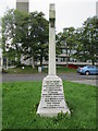 NT5731 : Newtown  district  war  memorial by Martin Dawes