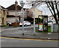 ST3387 : BT phonebox on a Liswerry corner, Newport  by Jaggery