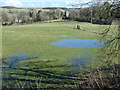 NY9922 : Waterlogged land just below the summit of Crosset Hill by Christine Johnstone