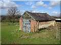 SO7141 : Old brick-built shed by Philip Halling