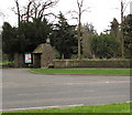 SO6302 : Stone structure at the northern entrance to St Mary's churchyard, Lydney by Jaggery