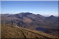 SH6054 : Yr Wyddfa seen from Y Garn by Richard Webb