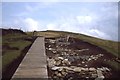 SD8373 : Path reconstruction, Pen-y-ghent by Richard Webb