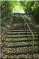 TQ4178 : Steps, Maryon Wilson Park by Derek Harper