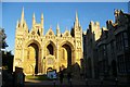 TL1998 : Peterborough Cathedral, west front by Christopher Hilton