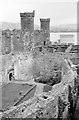 SH7877 : Conway Castle, 1962  2 by Alan Murray-Rust