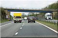 NZ3233 : Stobcross Lane Bridge over the A1(M) near Cornforth by David Dixon