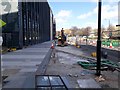 NZ2464 : Public realm improvement works, Barras Bridge, Newcastle upon Tyne by Graham Robson