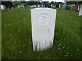 TQ4677 : Grave of a sailor, Woolwich New Cemetery by Marathon