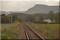 NH7998 : The Far North Railway Line near Kirkton, Sutherland by Andrew Tryon