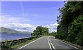 NN0364 : The A82 runs alongside Loch Linnhe by Steve Daniels