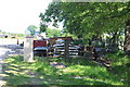 SO1800 : Gate on footpath at Ty'r Sais Stables by M J Roscoe