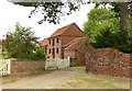 SK7242 : Former farm buildings at Treetops, Car Colston by Alan Murray-Rust