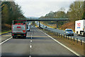 NT0078 : Bridge over the M9 near Linlithgow by David Dixon