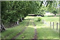 ST2094 : Track between fields behind Church Farm by M J Roscoe