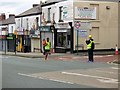 SJ9594 : Dr Ron Hyde 7 Mile Race 2019: Lead runner passing Vernon Street by Gerald England