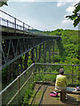 SX5692 : Meldon Viaduct by Chris Allen