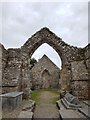 X1877 : Cathedral by St Declan's Monastery, Ardmore by James Howe