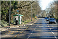 NT2461 : Samoa Terrace Bus Stop on the A701 near Milton Bridge by David Dixon